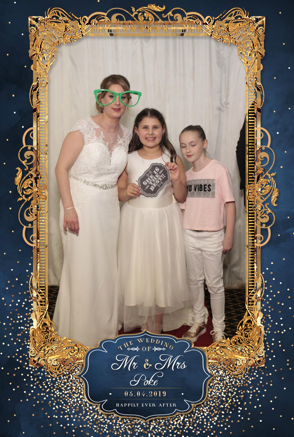 Mr & Mrs Poke | View more photos from the event at gallery.myphotoboothexperience.co.uk/u/MyPhotoBoothExperienceLtd/Mr-Mrs-Poke
